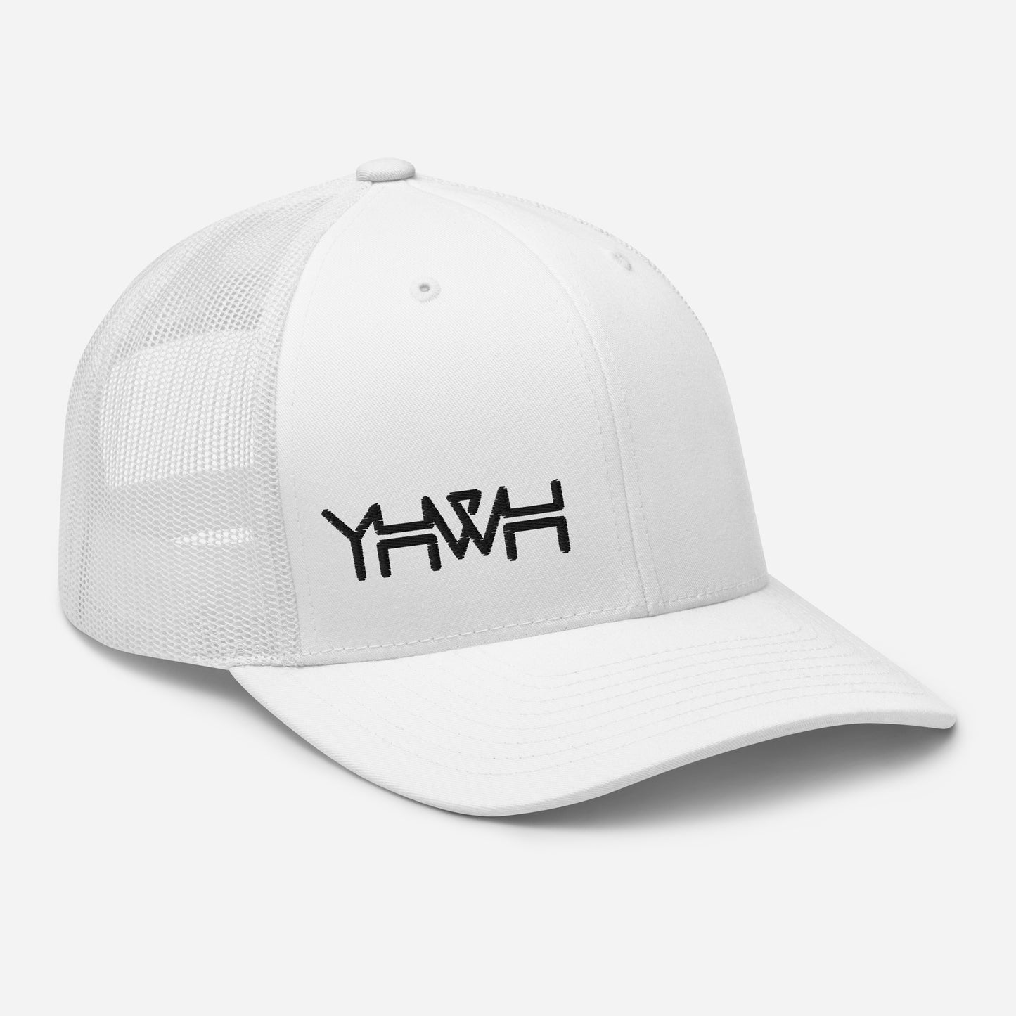 YHWH - Retro Trucker - Black Edge