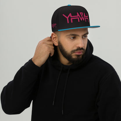 YHWH - 90's Snapback - Pink Crown