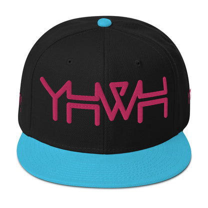 YHWH - 90's Snapback - Pink Crown