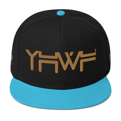 YHWH - Snapback - Gold-White Crown