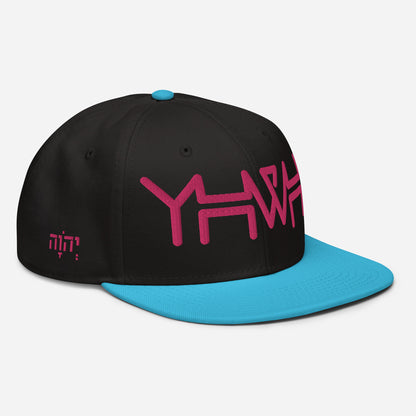 YHWH - 90's Snapback - Pink Crown