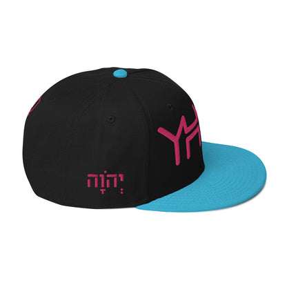 YHWH - 90's Snapback - Pink Crown