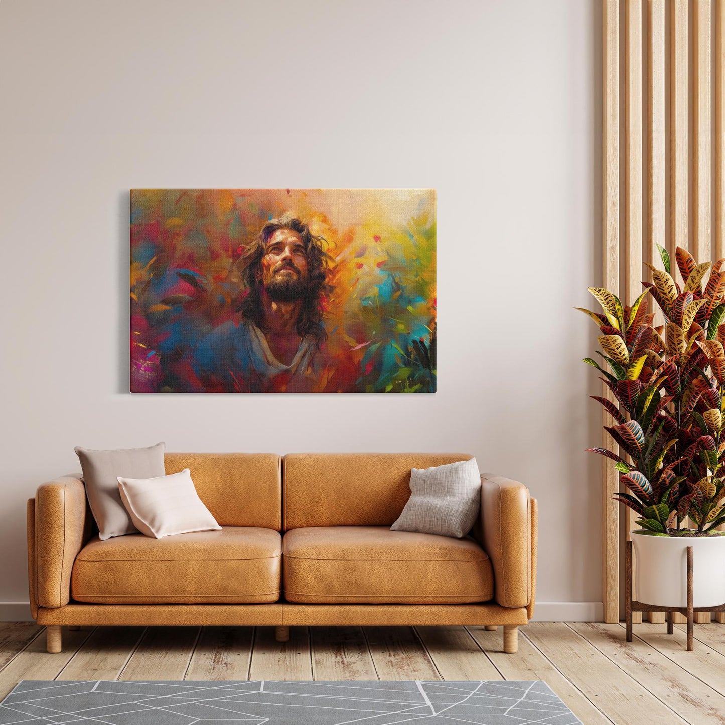 Canvas Wraps - The Garden of His Heart - Landscape