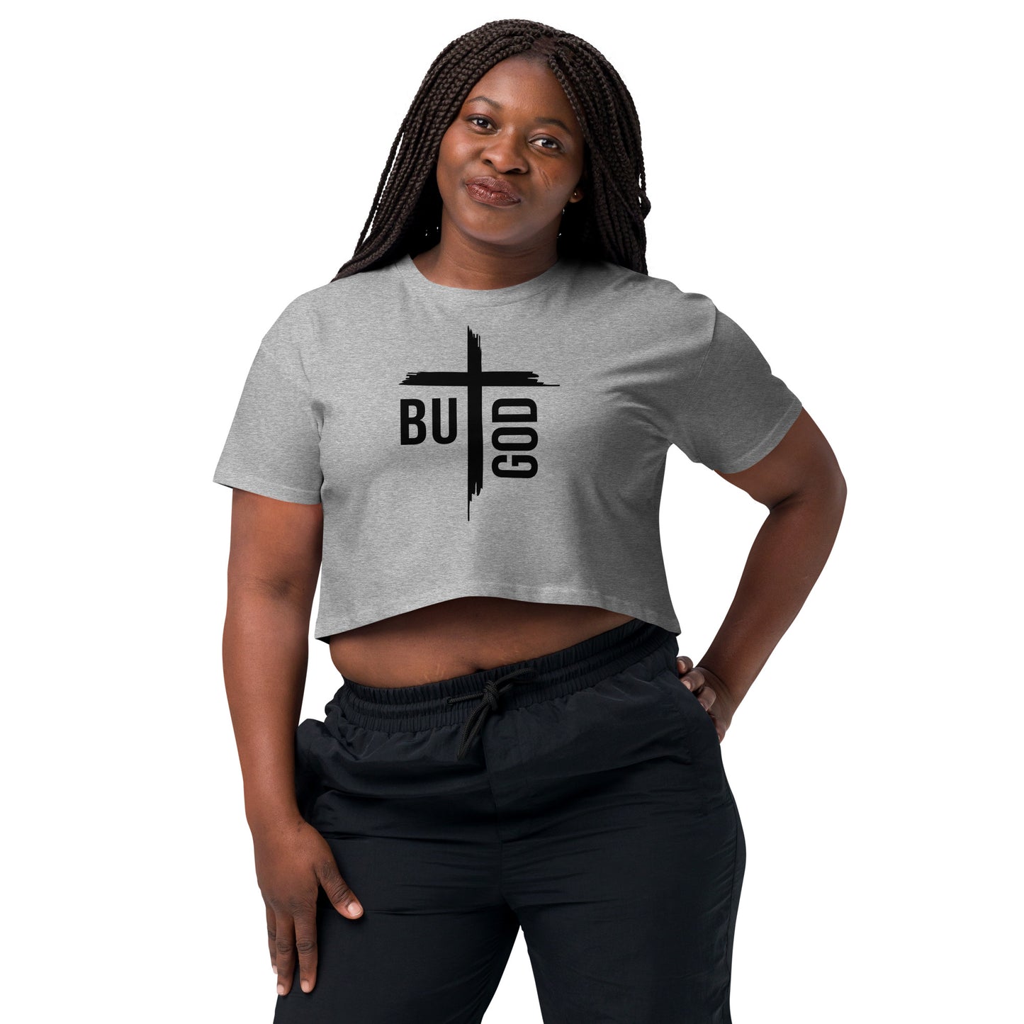 But God - Women’s crop top