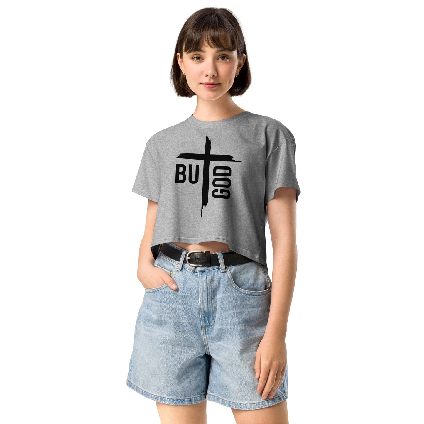 But God - Women’s crop top