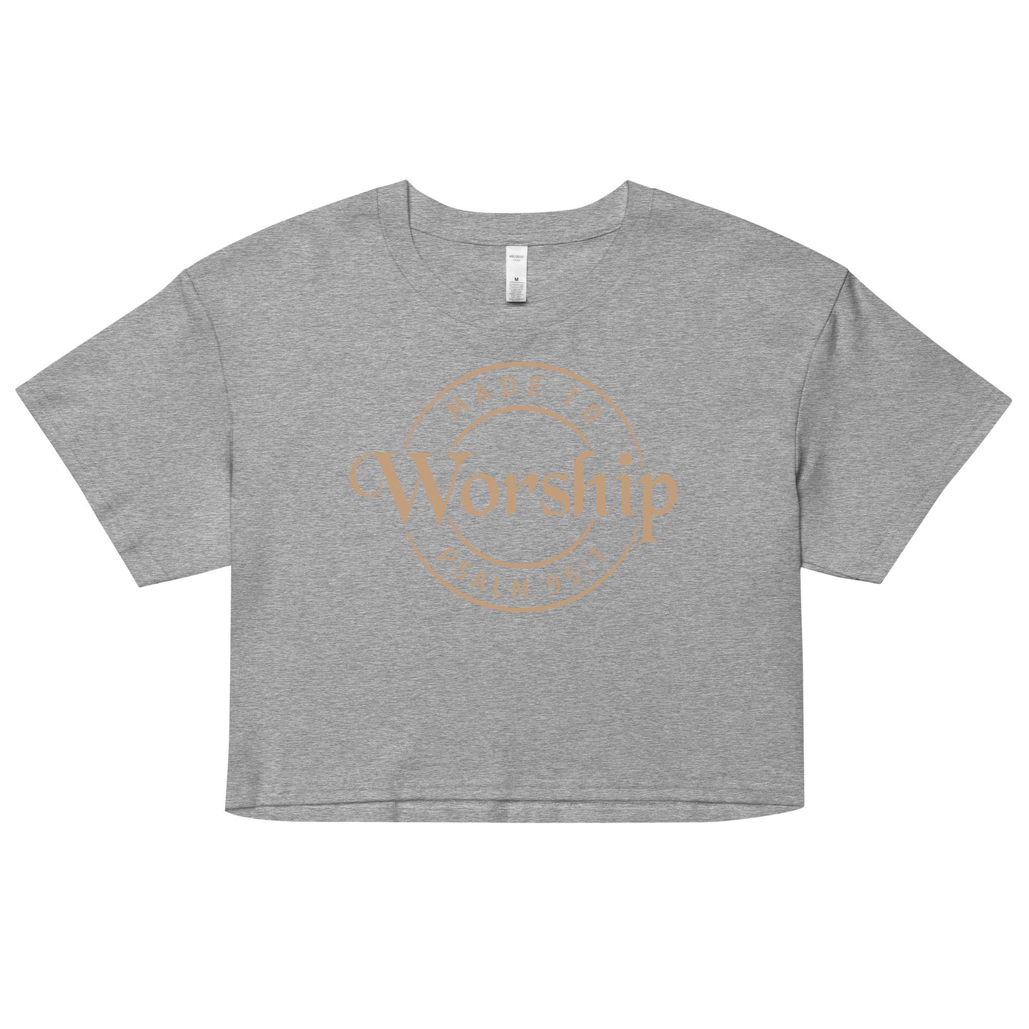 Women’s crop top - Made to Worship