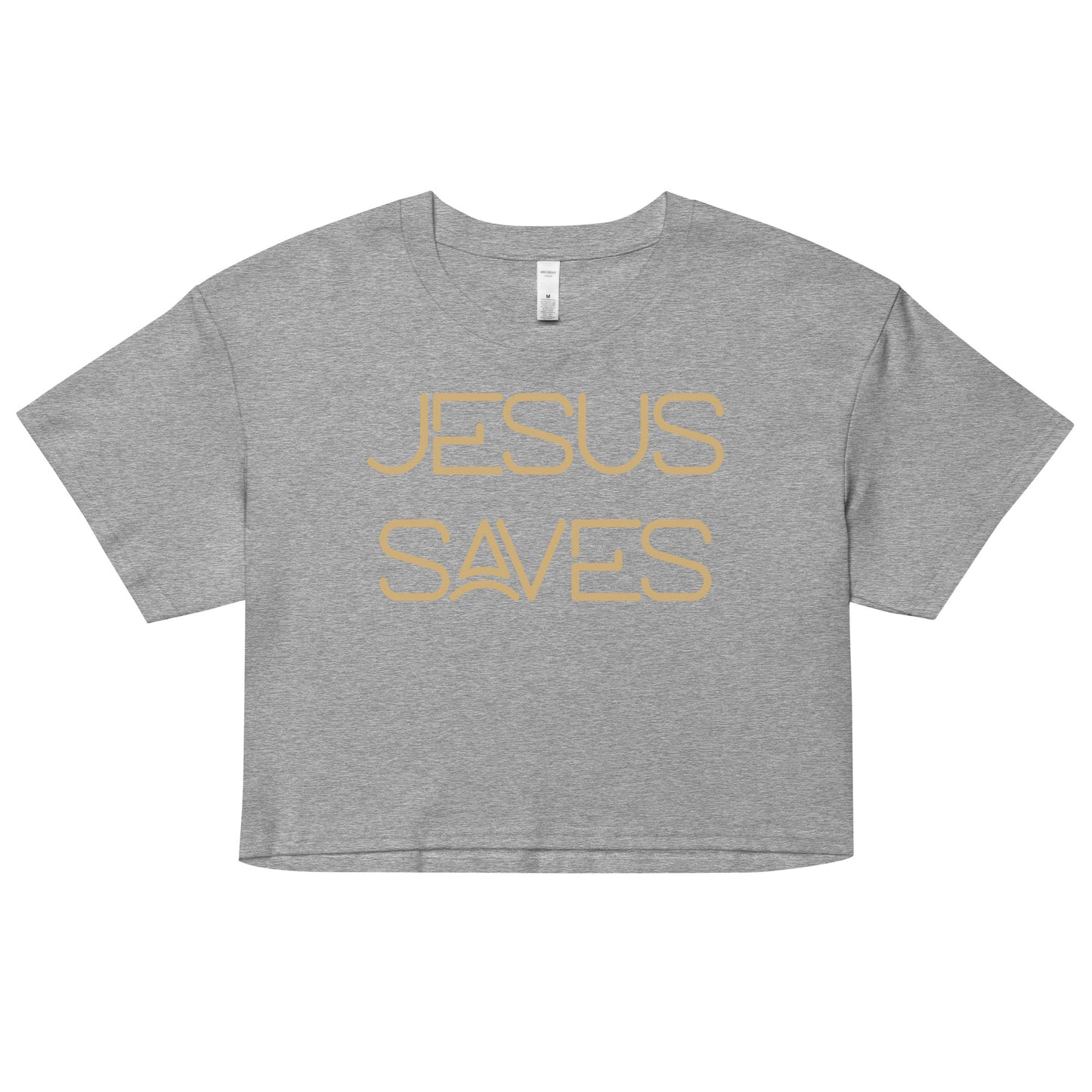 Women’s crop top - Jesus Saves