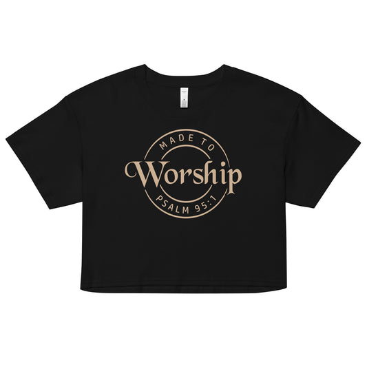 Women’s crop top - Made to Worship