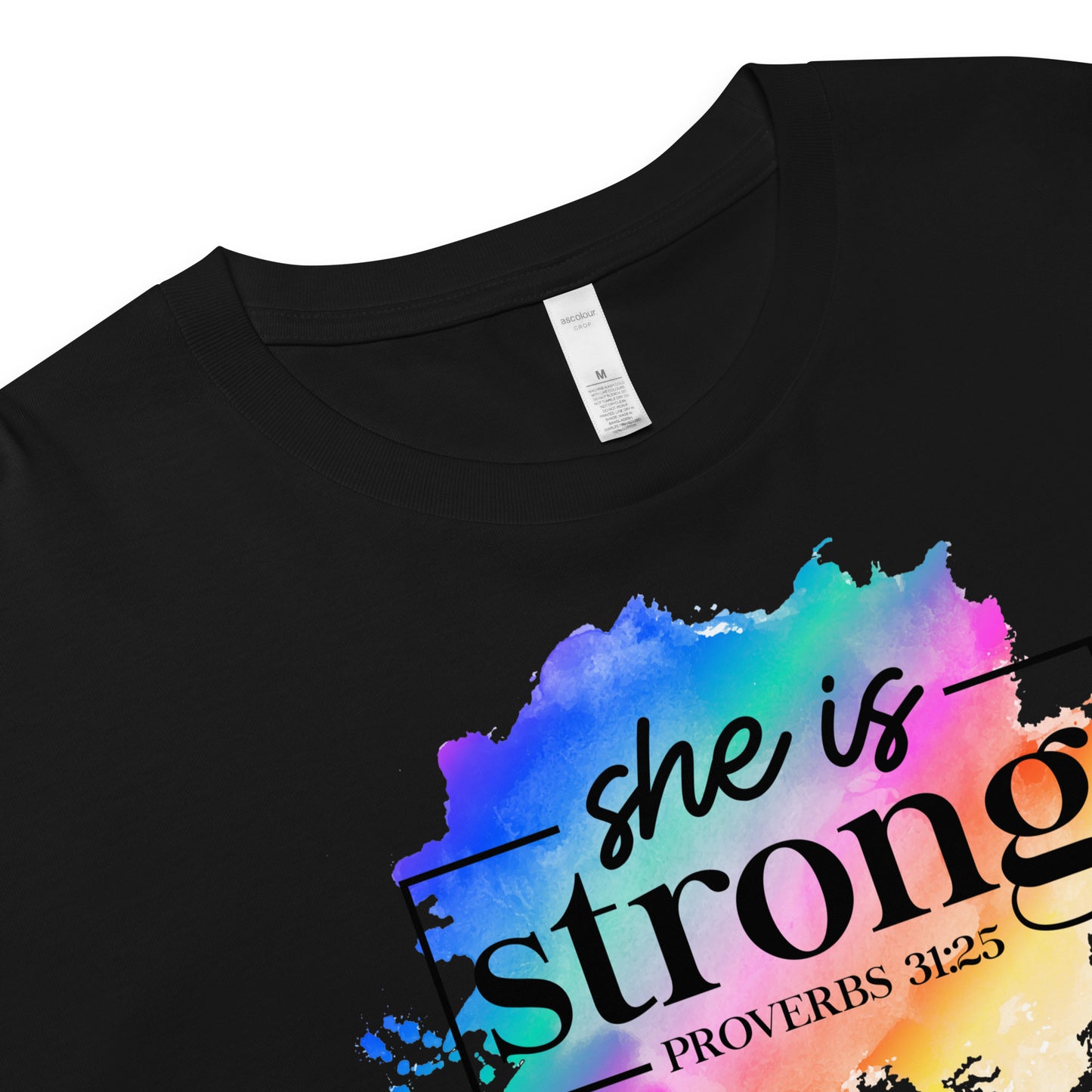 Women’s crop top - She Is Strong