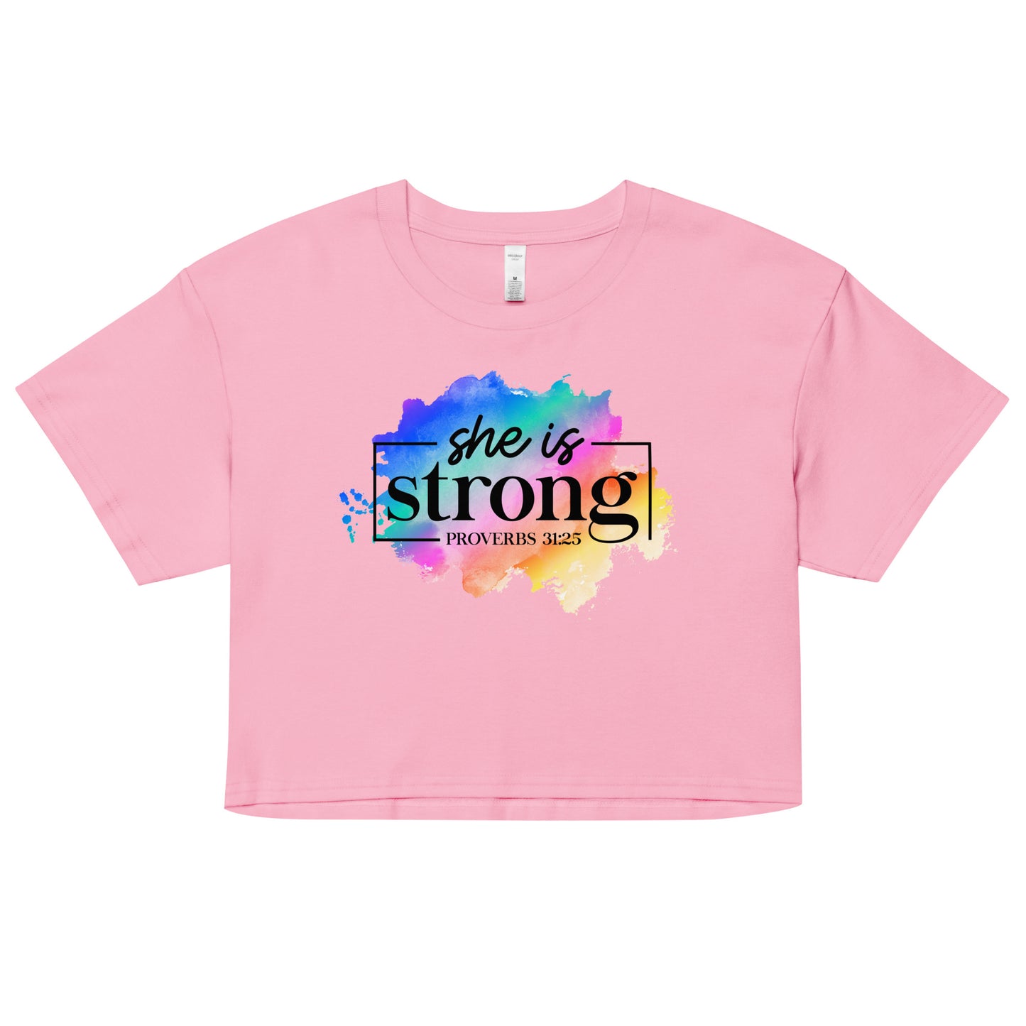 Women’s crop top - She Is Strong