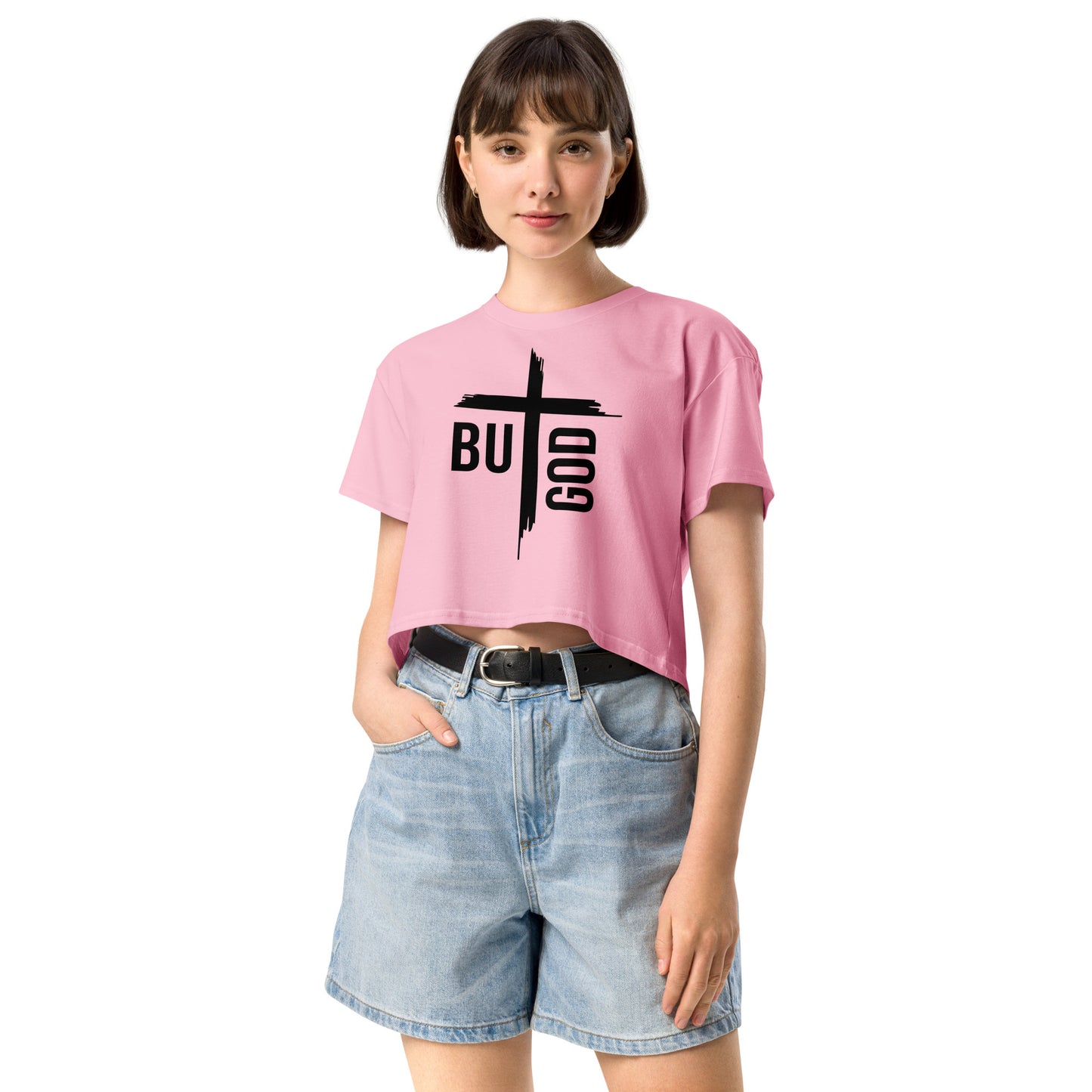 But God - Women’s crop top