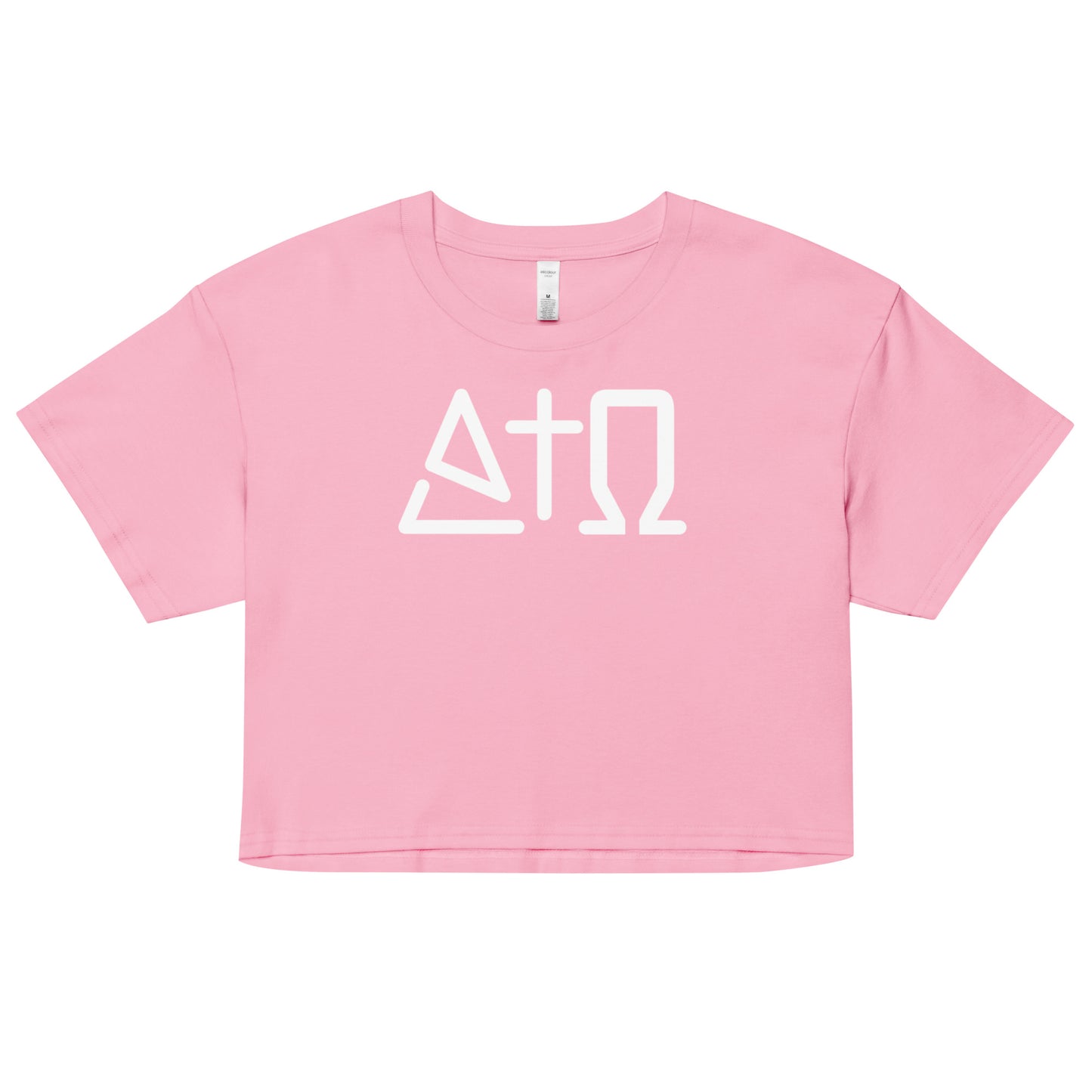 Women’s crop top - Alpha & Omega