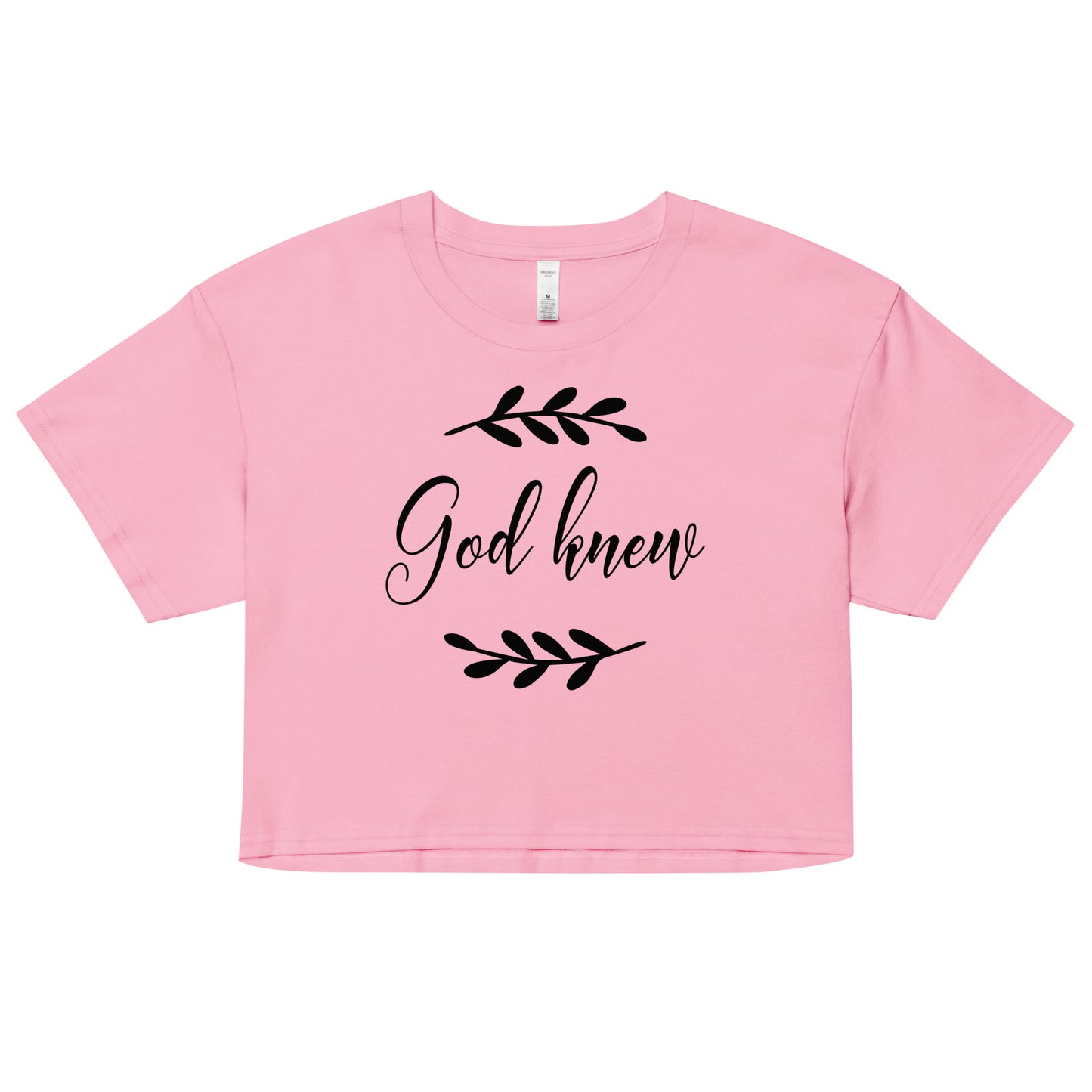 Women’s crop top - God Knew