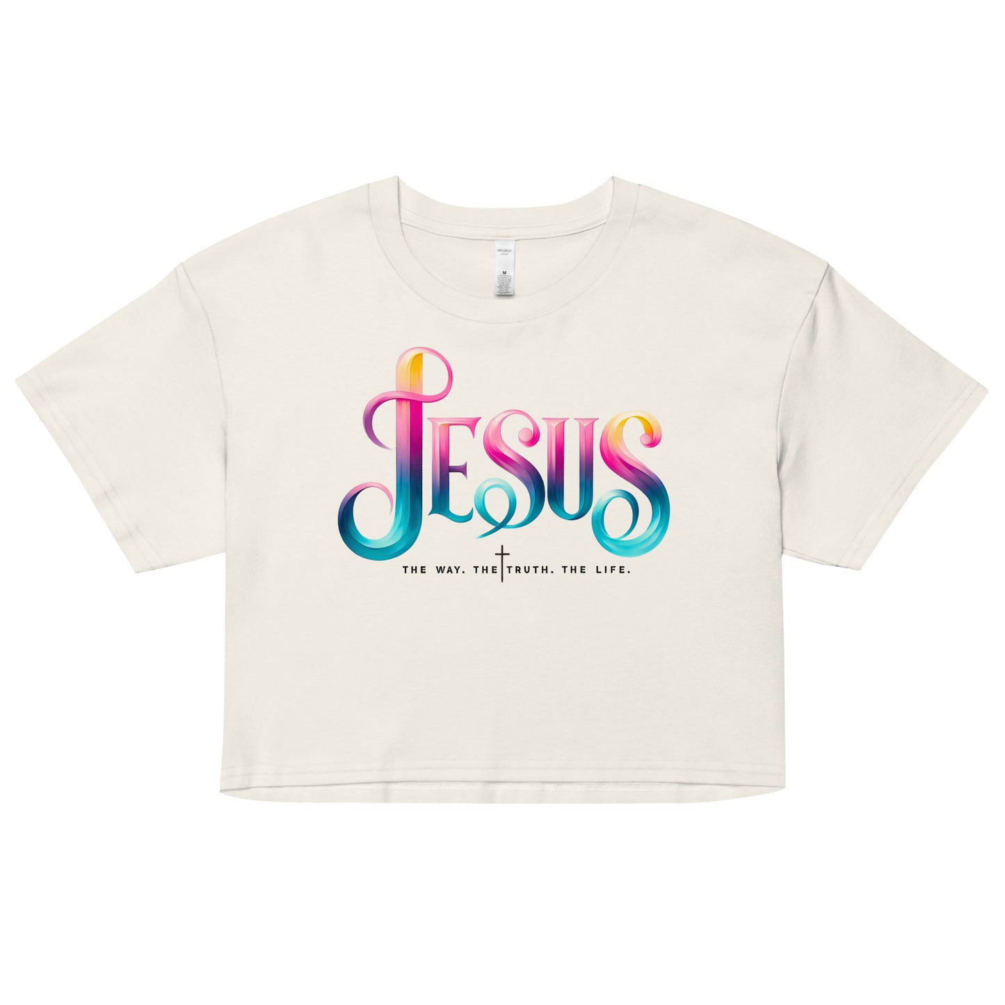 Women’s crop top - John 14:6