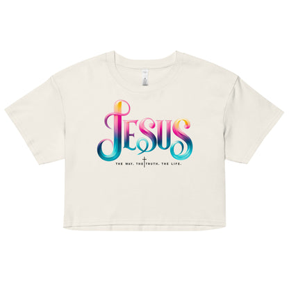 Women’s crop top - John 14:6