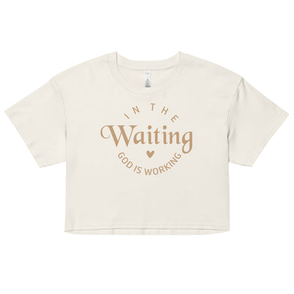 Women’s crop top - In The Waiting