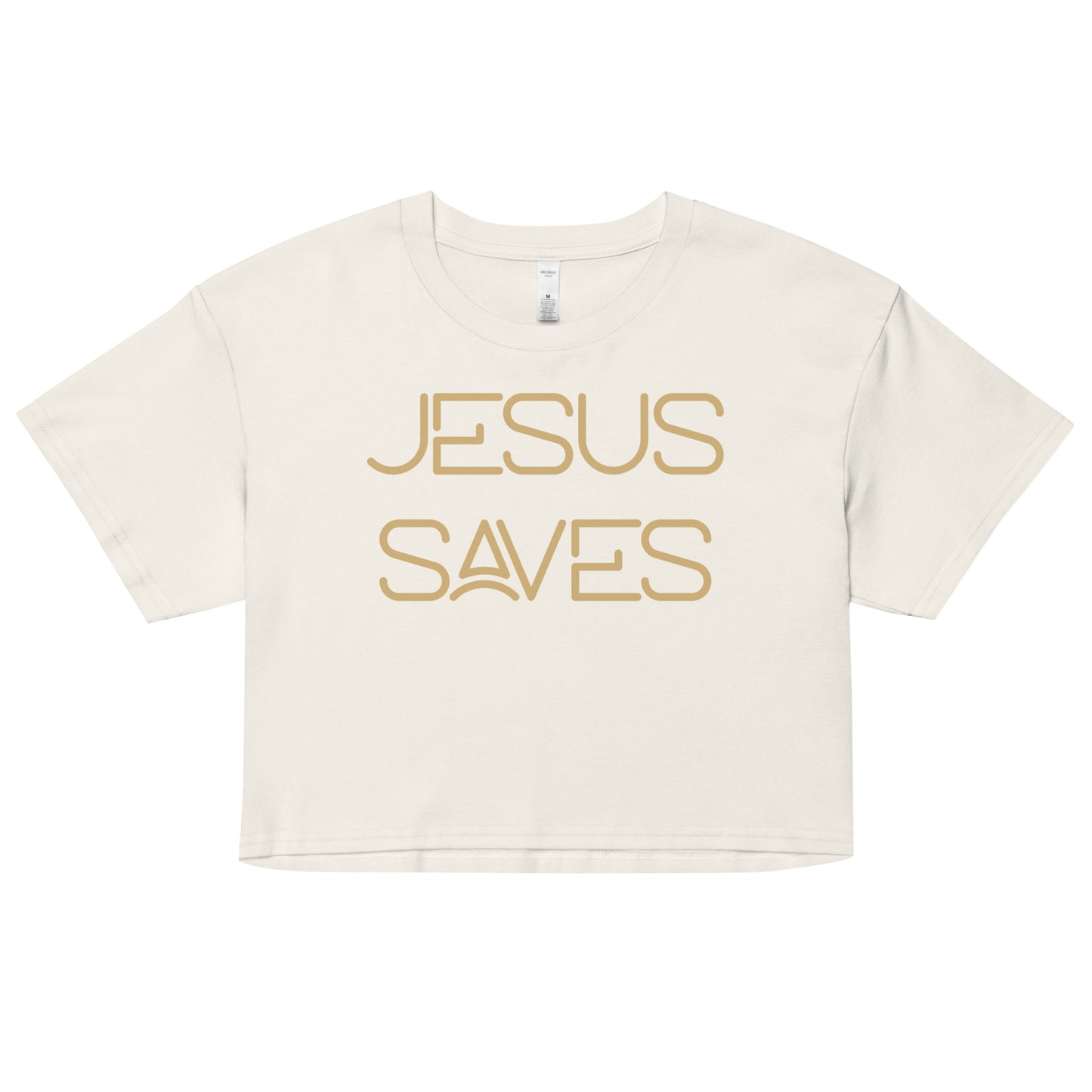 Women’s crop top - Jesus Saves