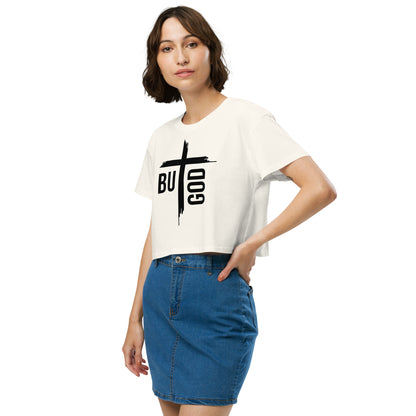 But God - Women’s crop top