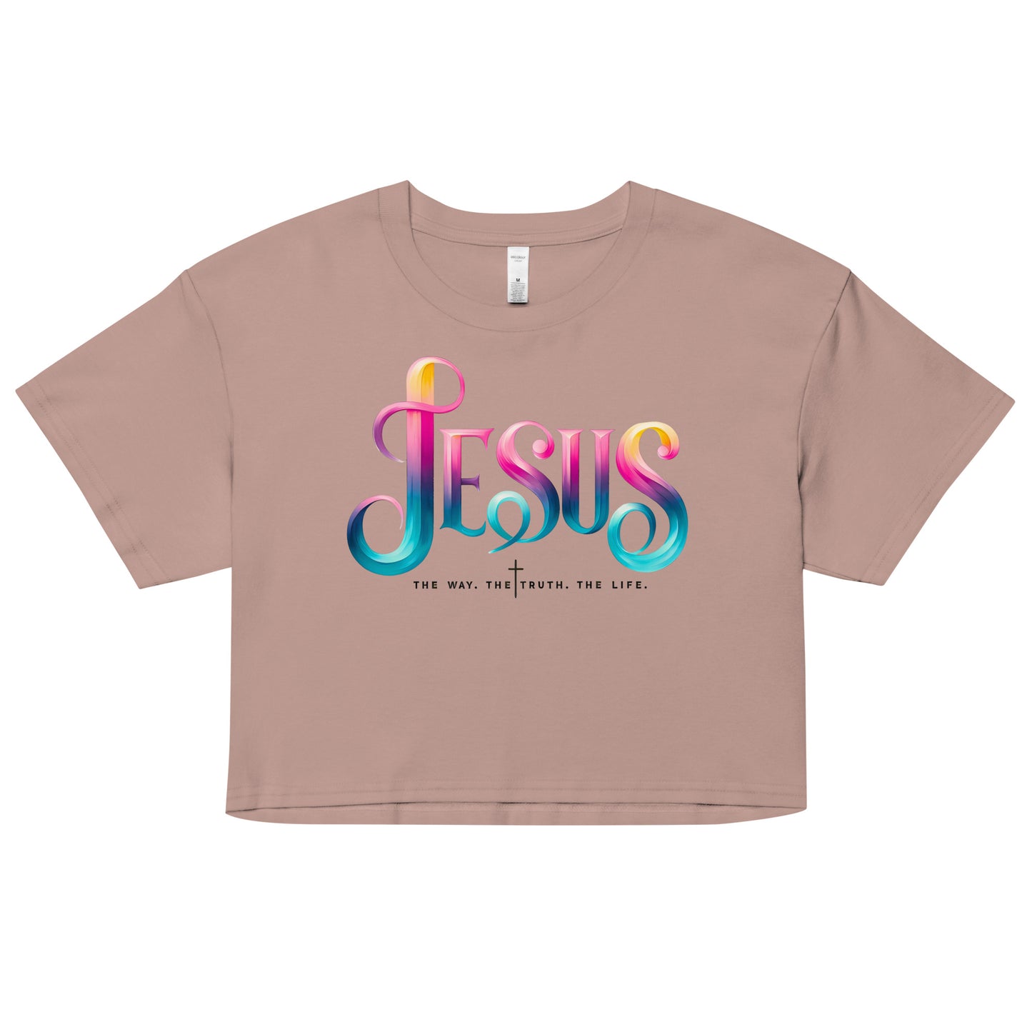 Women’s crop top - John 14:6