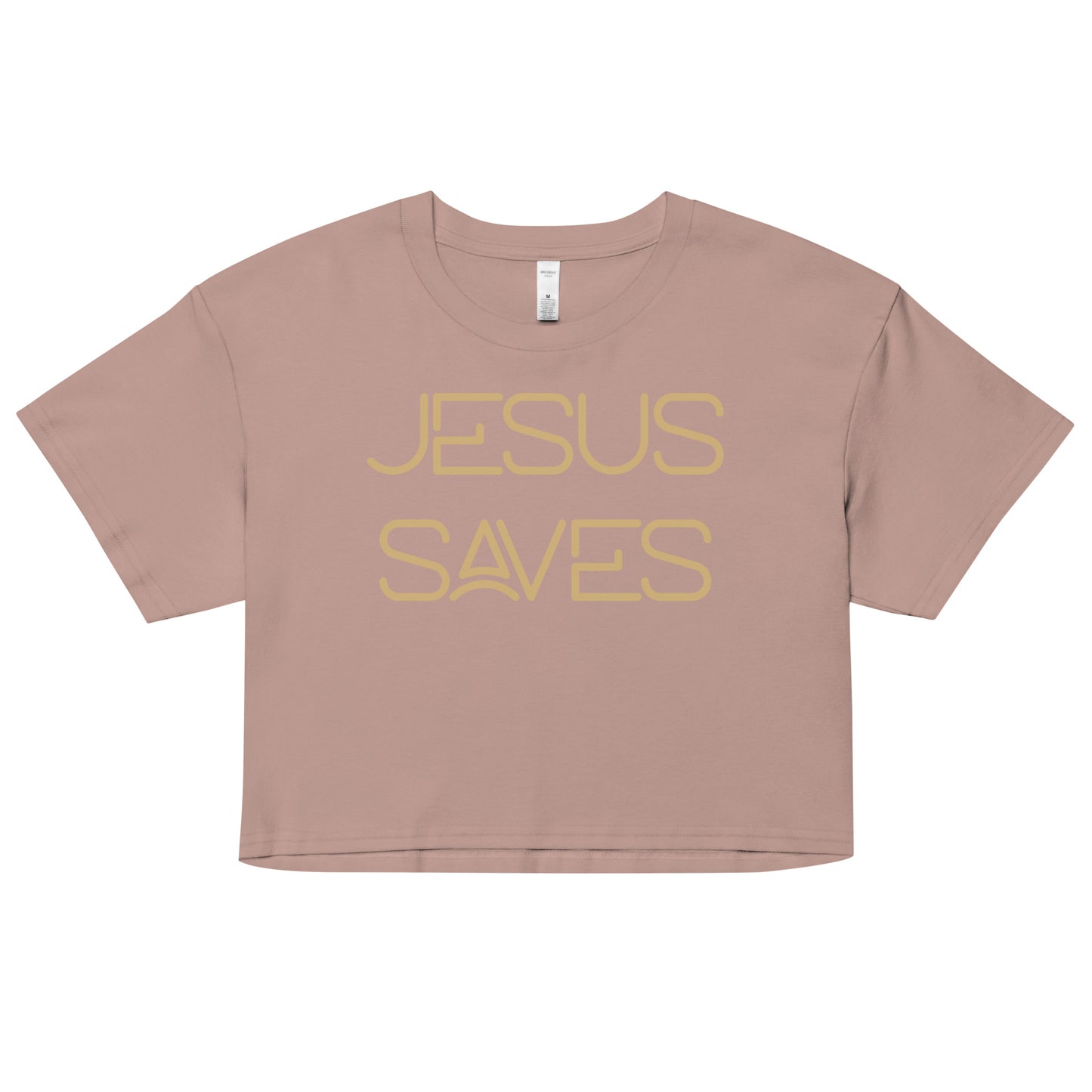 Women’s crop top - Jesus Saves