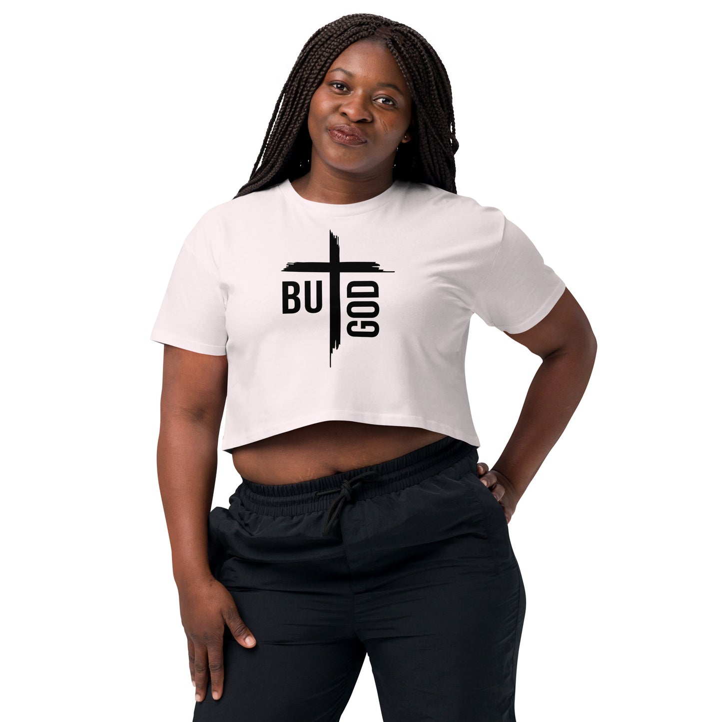 But God - Women’s crop top