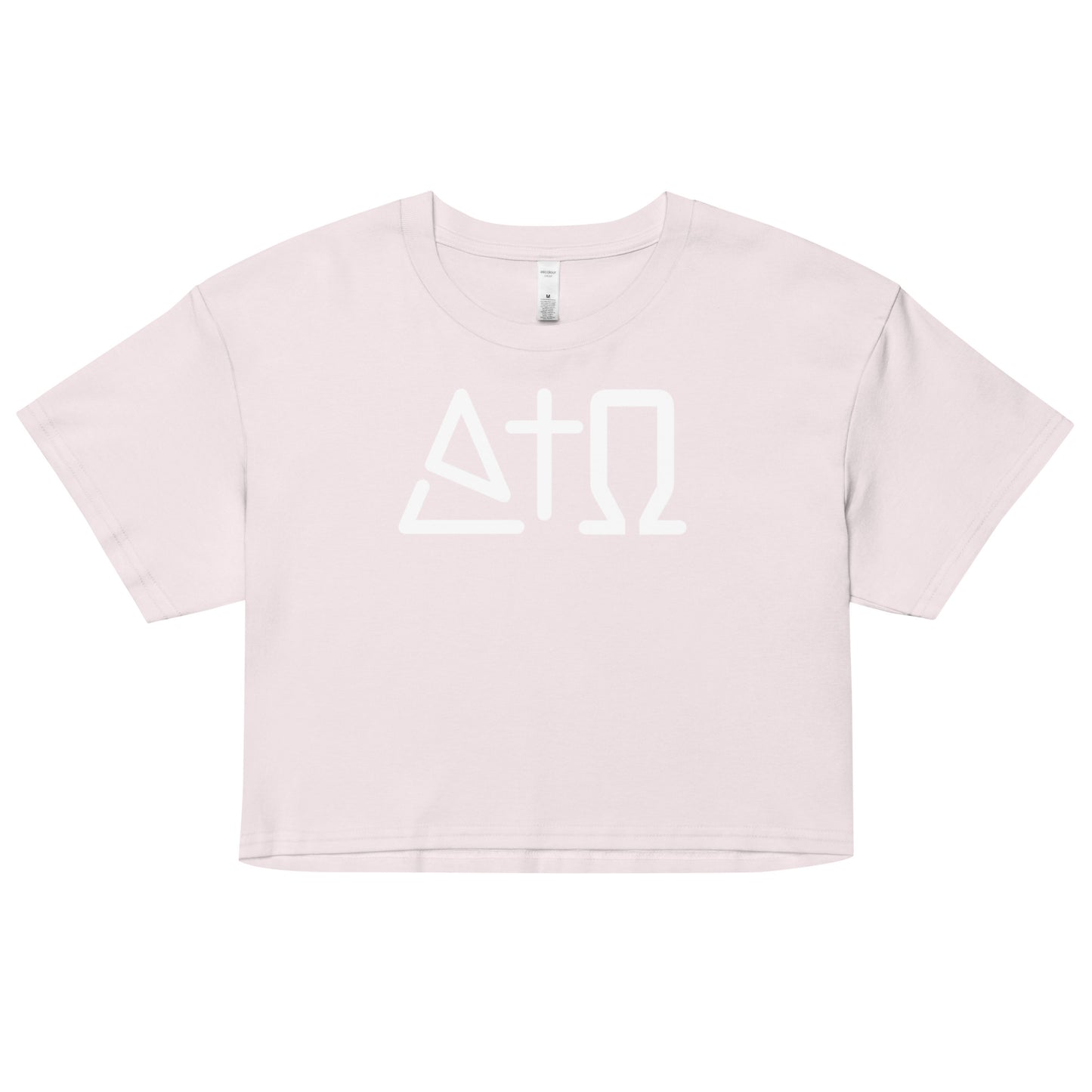 Women’s crop top - Alpha & Omega