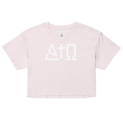 Women’s crop top - Alpha & Omega