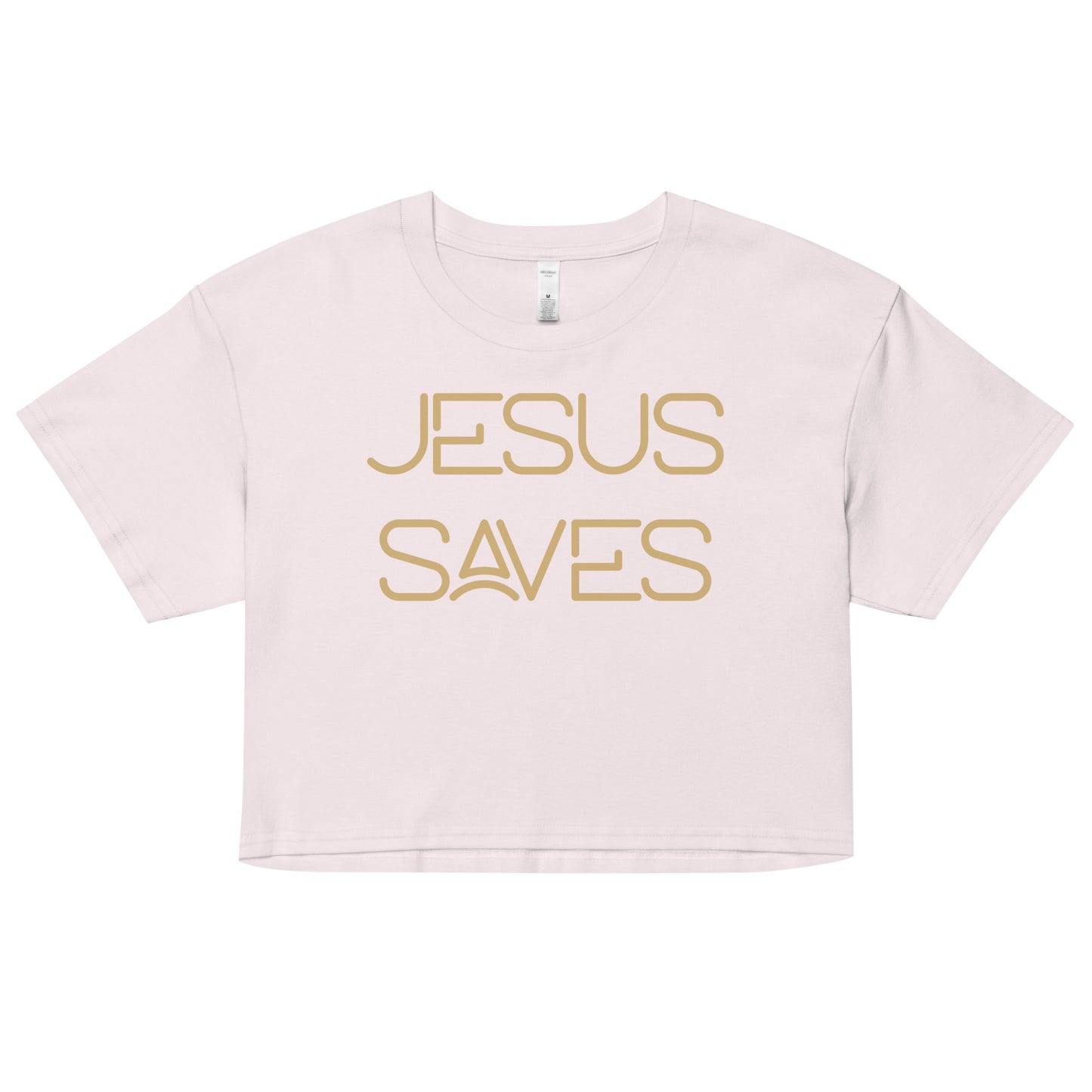 Women’s crop top - Jesus Saves