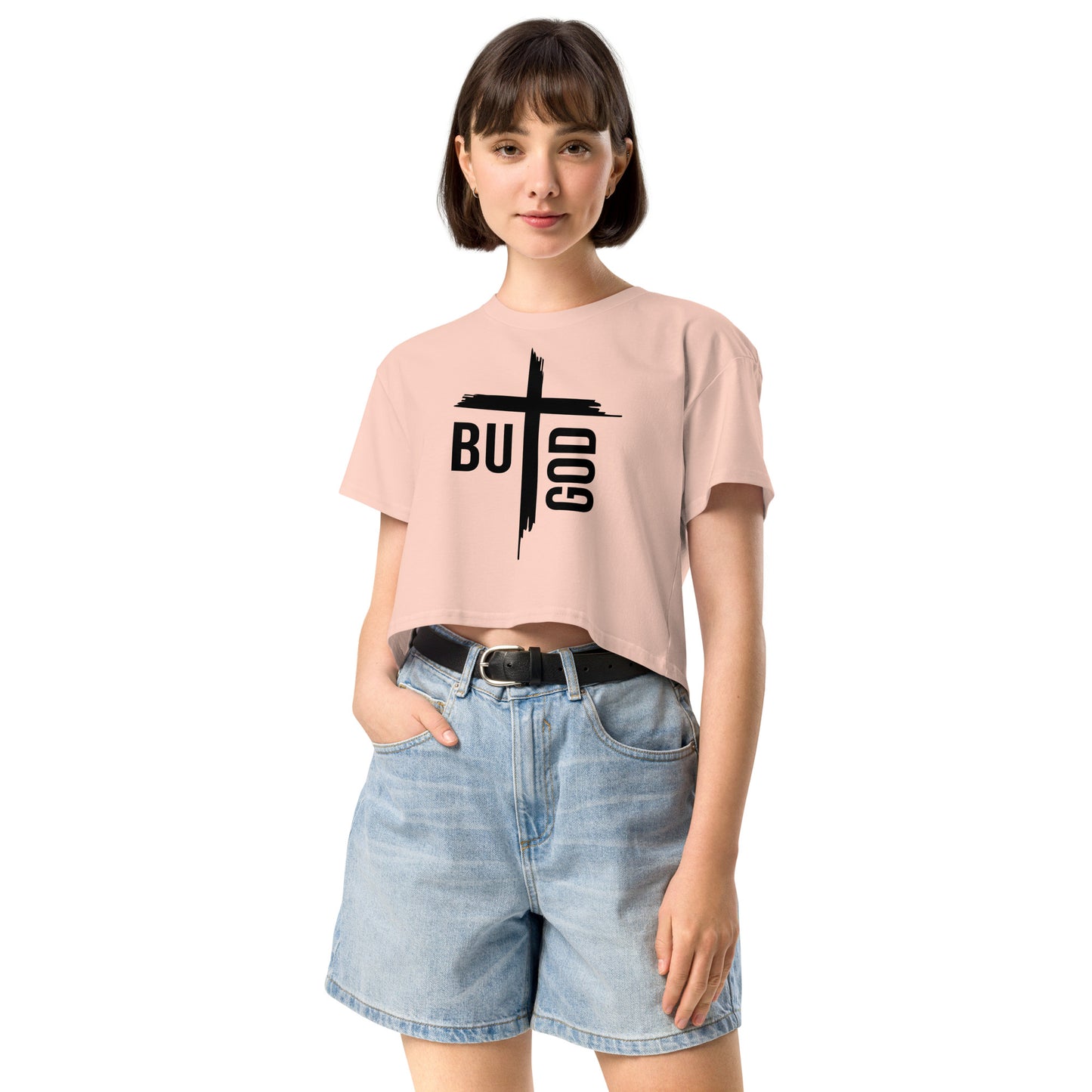 But God - Women’s crop top