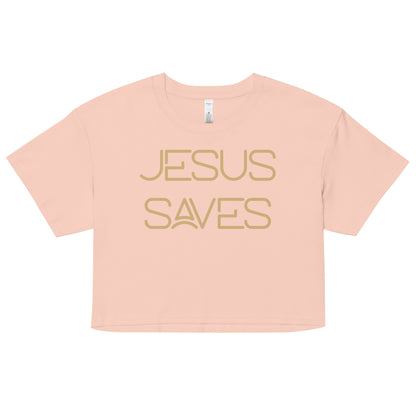 Women’s crop top - Jesus Saves