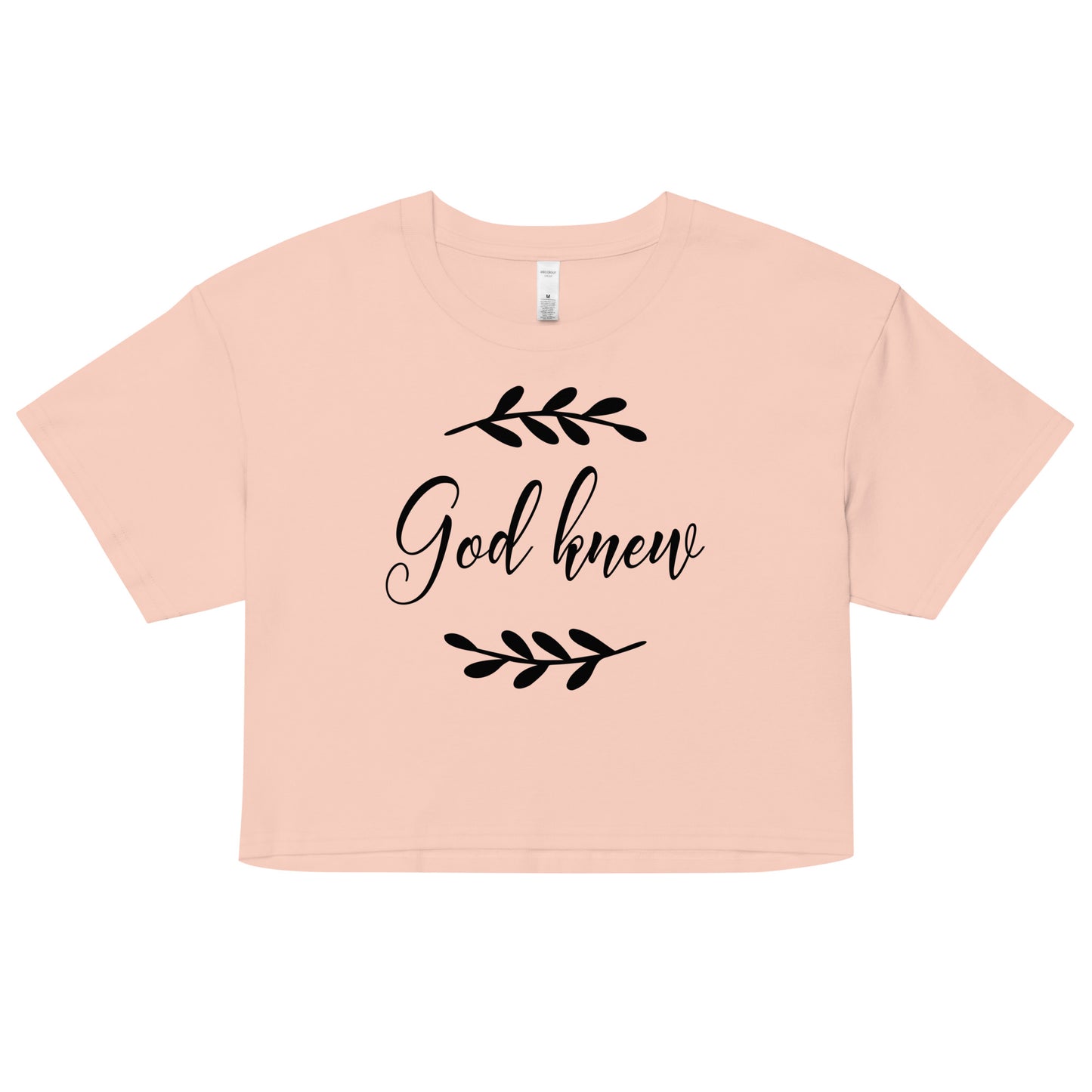 Women’s crop top - God Knew