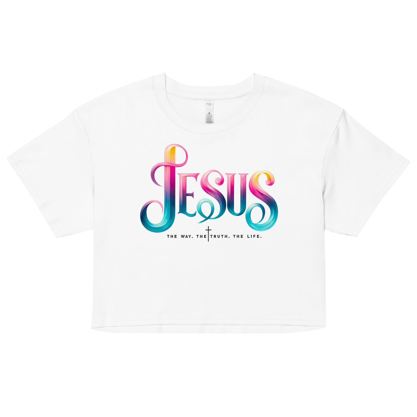 Women’s crop top - John 14:6