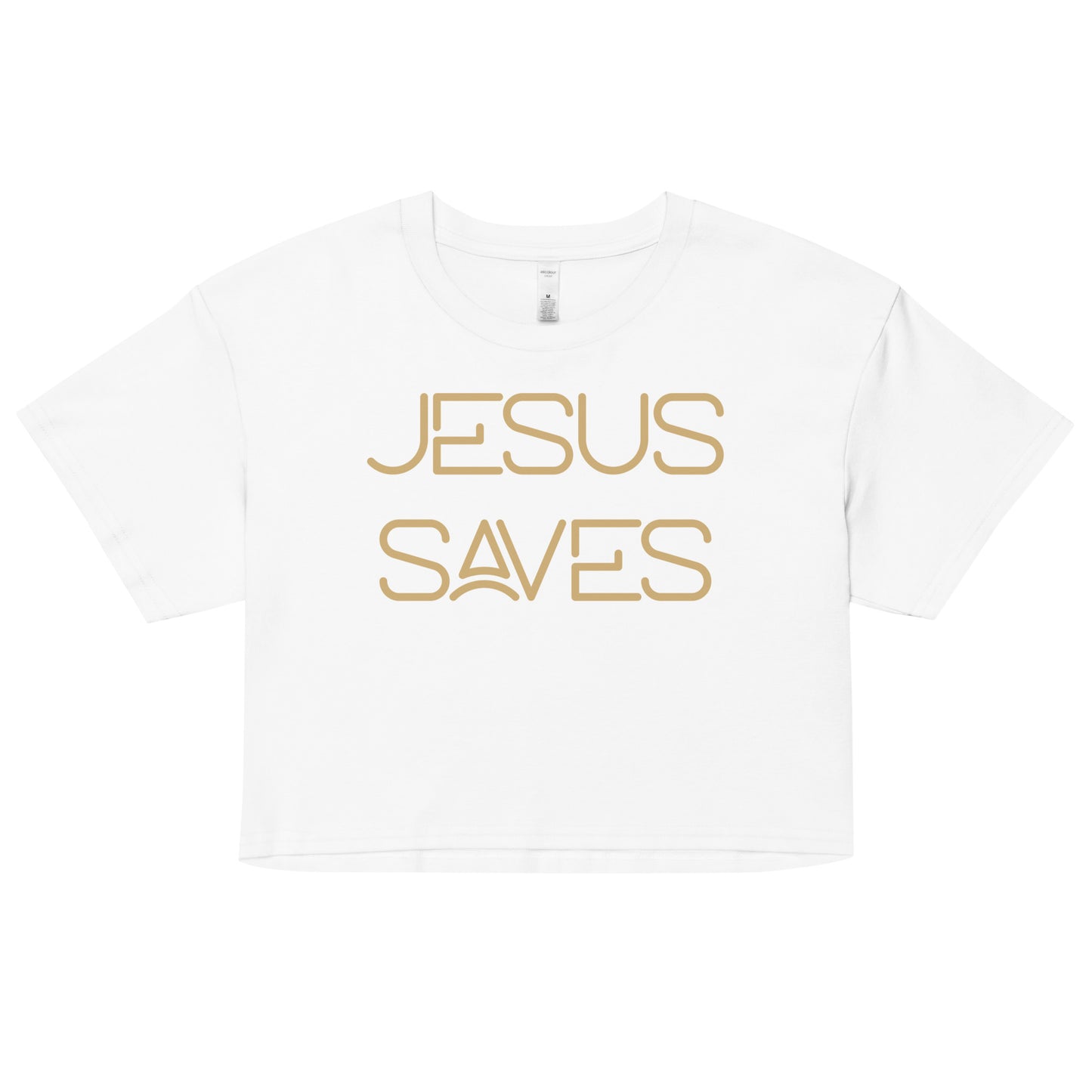 Women’s crop top - Jesus Saves