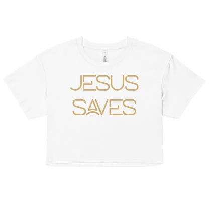 Women’s crop top - Jesus Saves