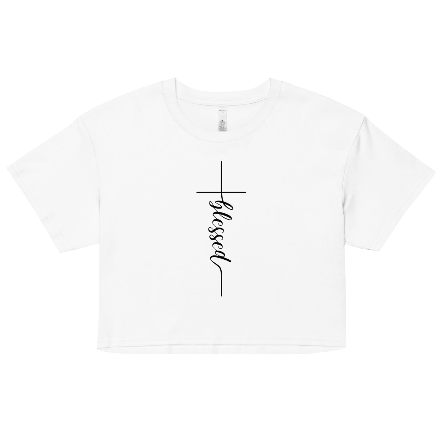 Women’s crop top - Blessed