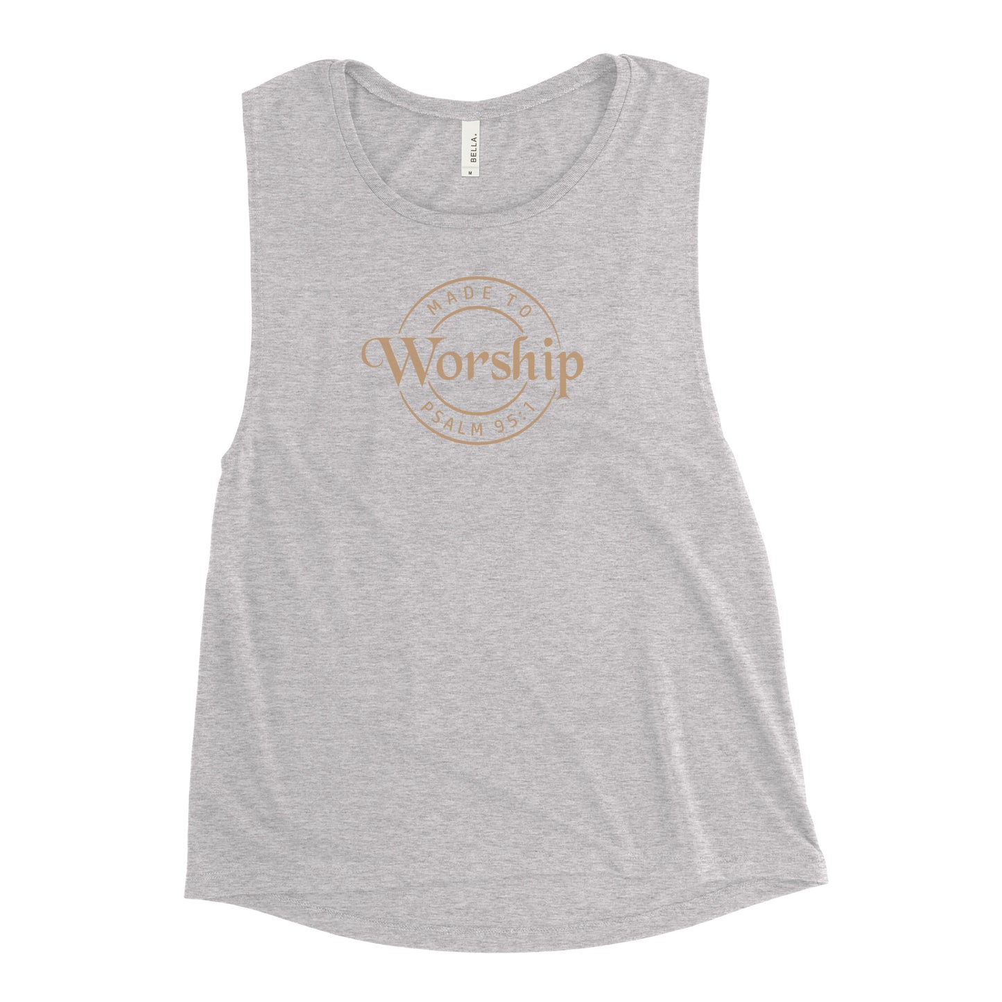 Ladies’ Muscle Tank - Made To Worship