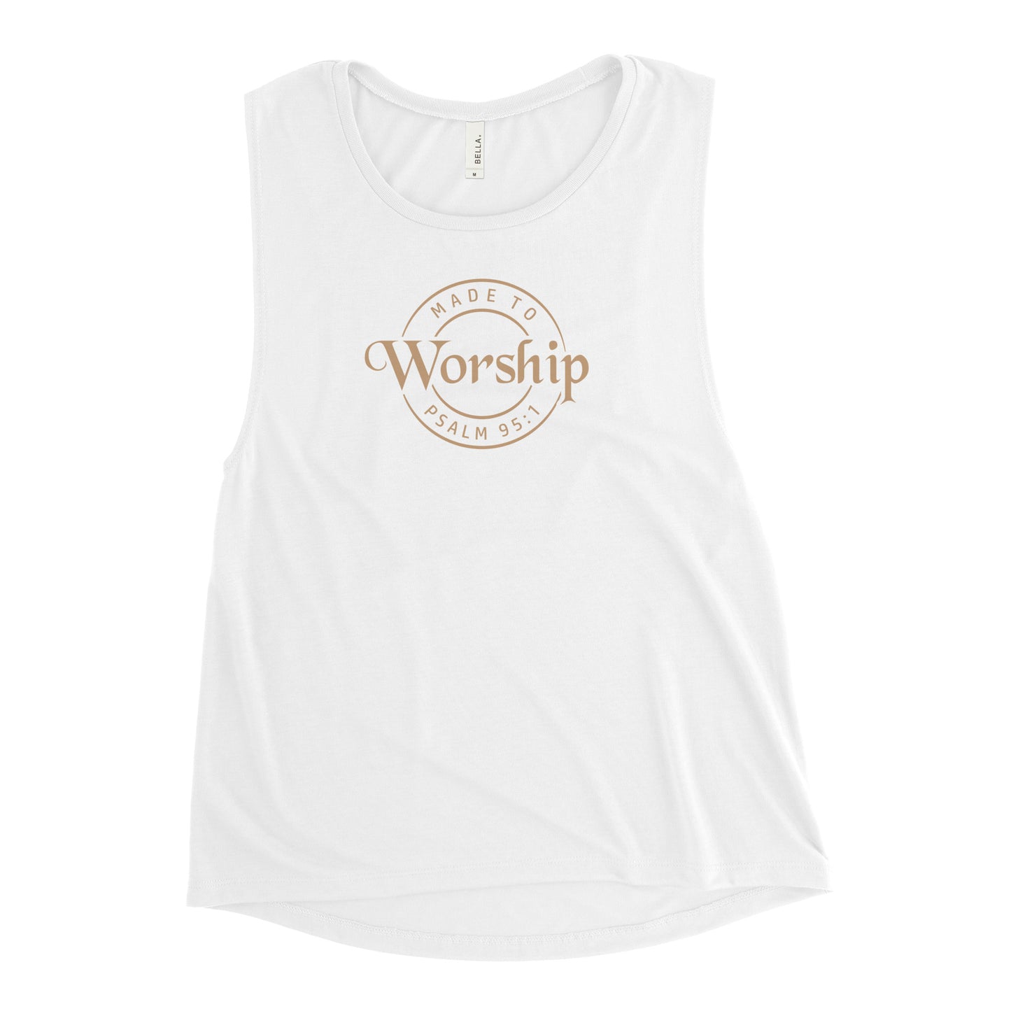 Ladies’ Muscle Tank - Made To Worship